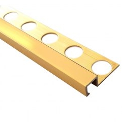 Oro brillo cuadrado 8-10