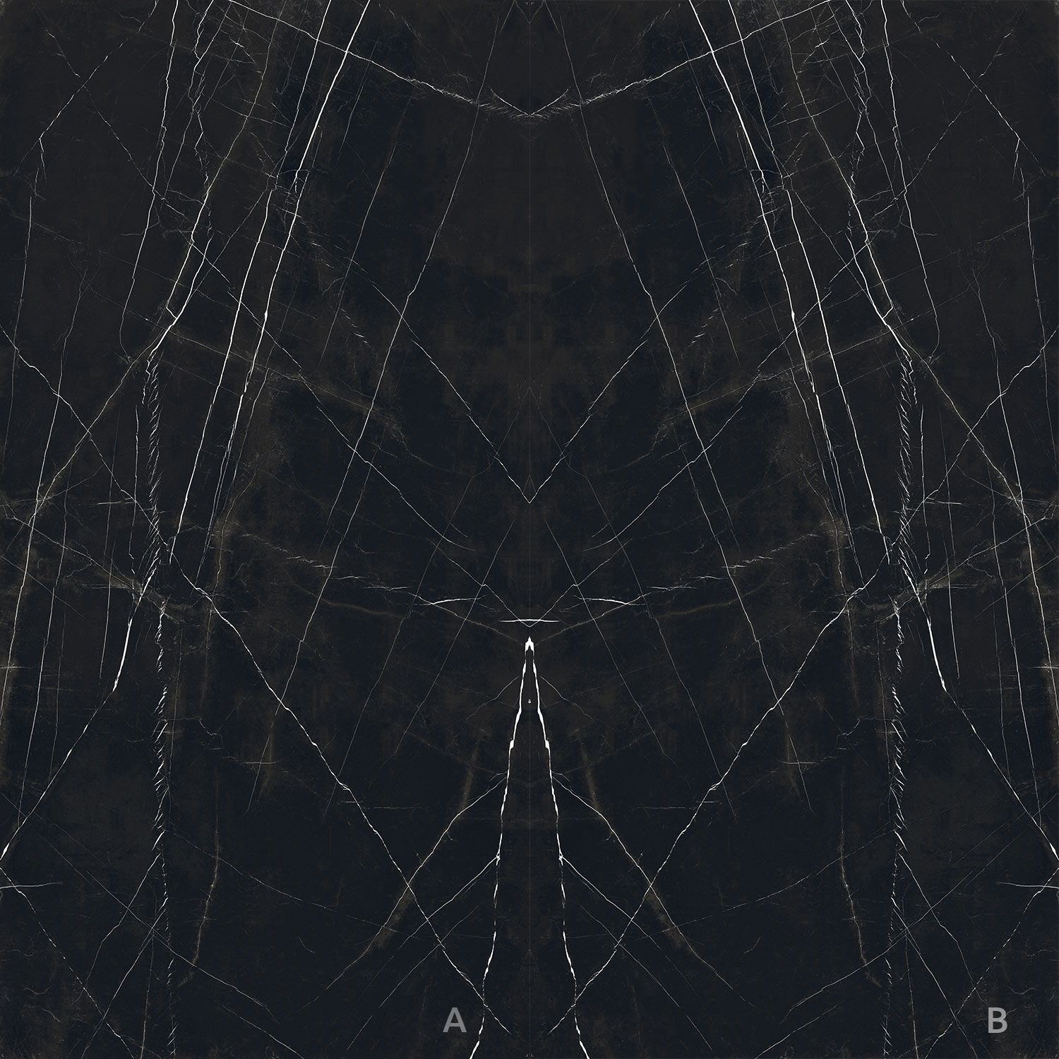 Marquina black A soft matt