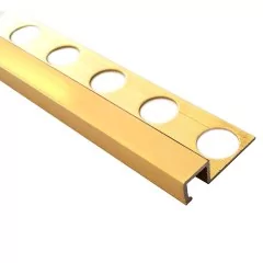 Oro brillo cuadrado 8-10