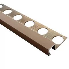 Bronce brillo cuadrado 8-10