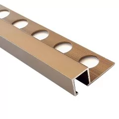 Bronce brillo cuadrado 13