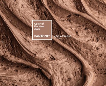 Culoarea anului 2025 de la Pantone - Mocha Mousse: tendințe în design și gresie