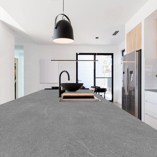 Manhattan Grey silk