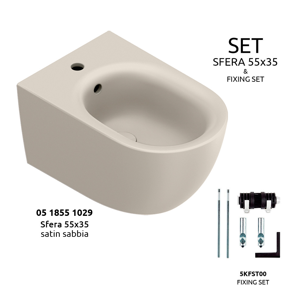 Sfera 55 satin sabbia [0518551029]