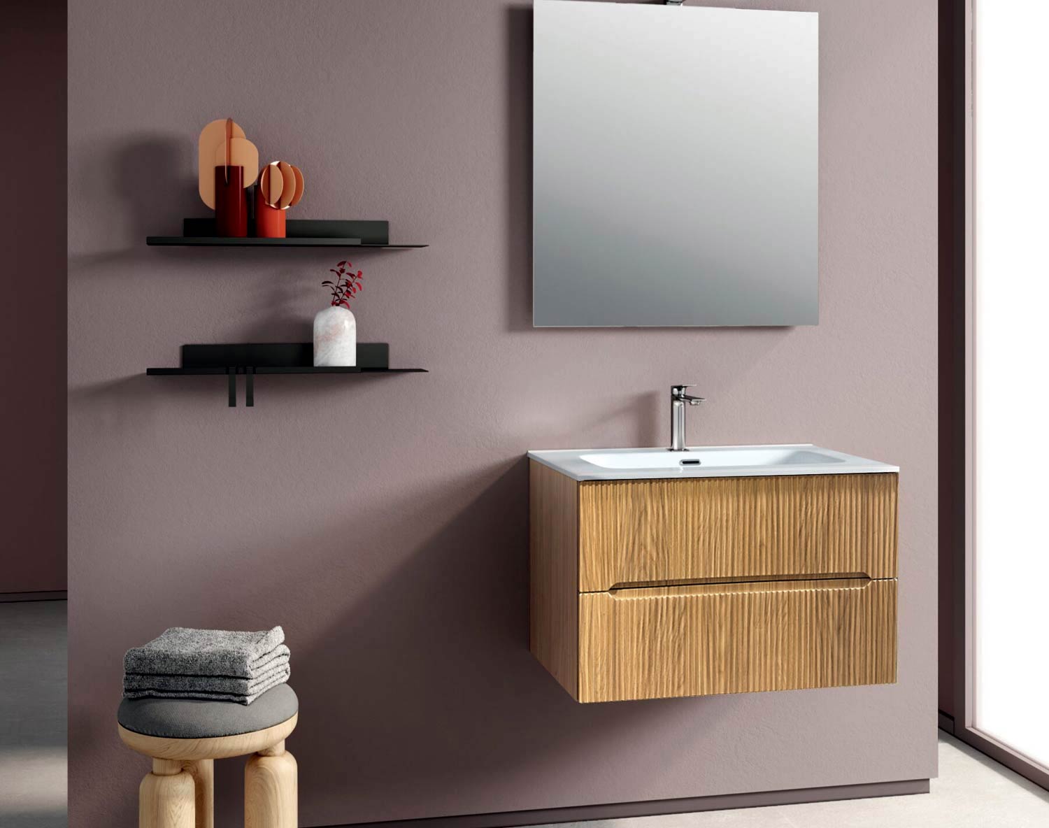 Easy cannettato Rovere Chiaro (L71)