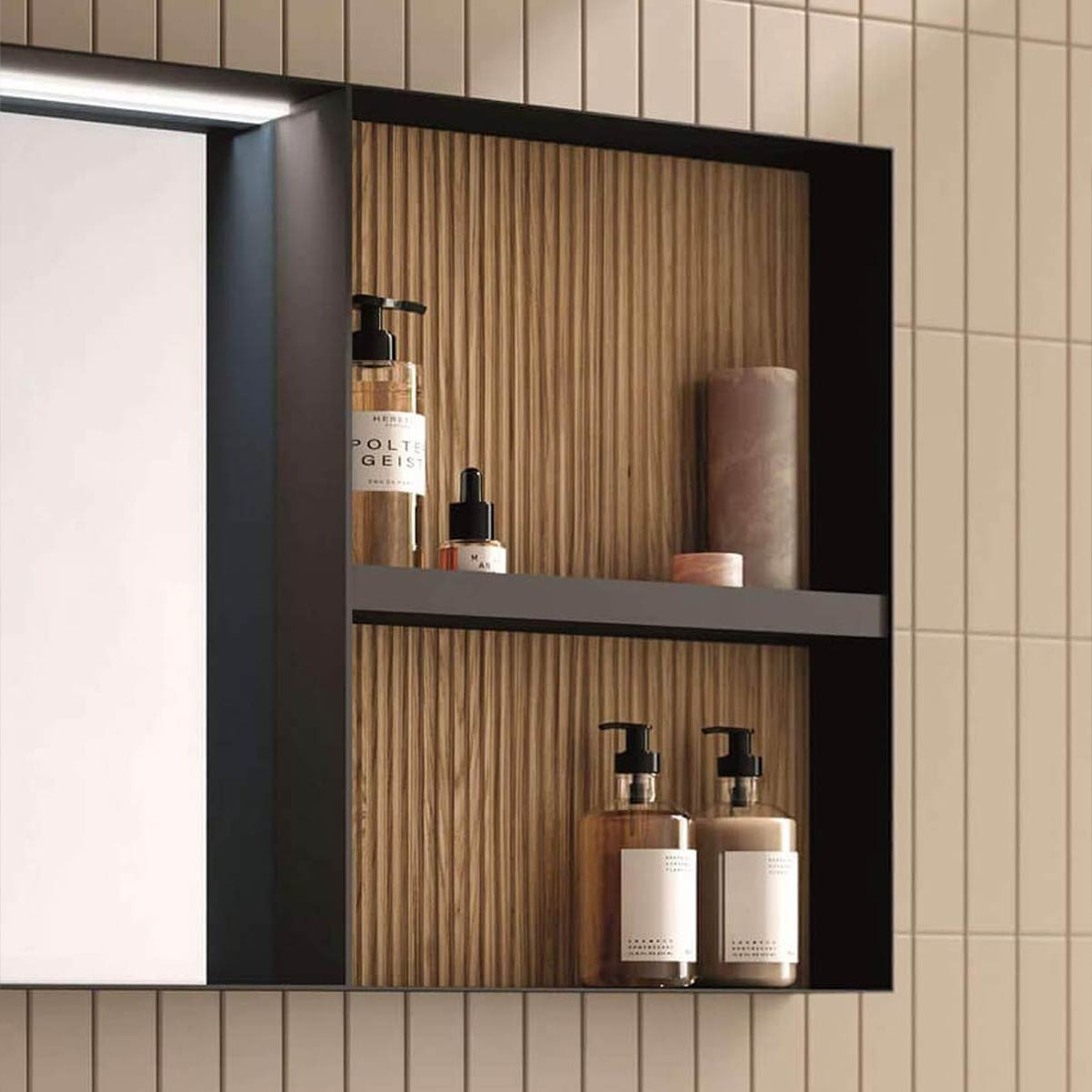 Lidia pensile a giorno metallo Noce gold [PGMC45.17]