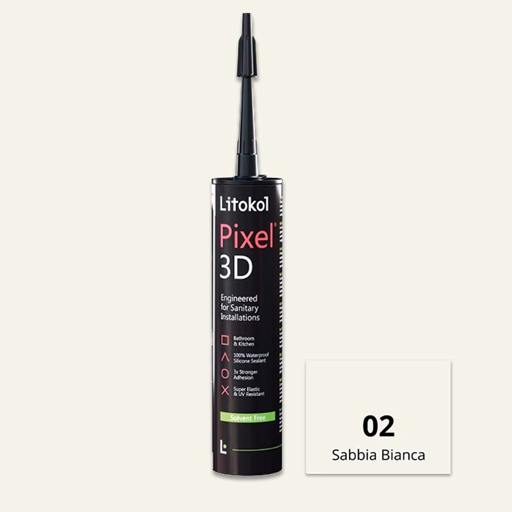 Pixel 3D-02 Sabbia Bianca