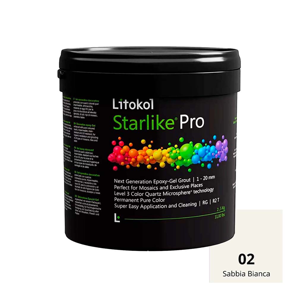 epoxidic-gel Starlike Pro-02 Sabbia Bianca