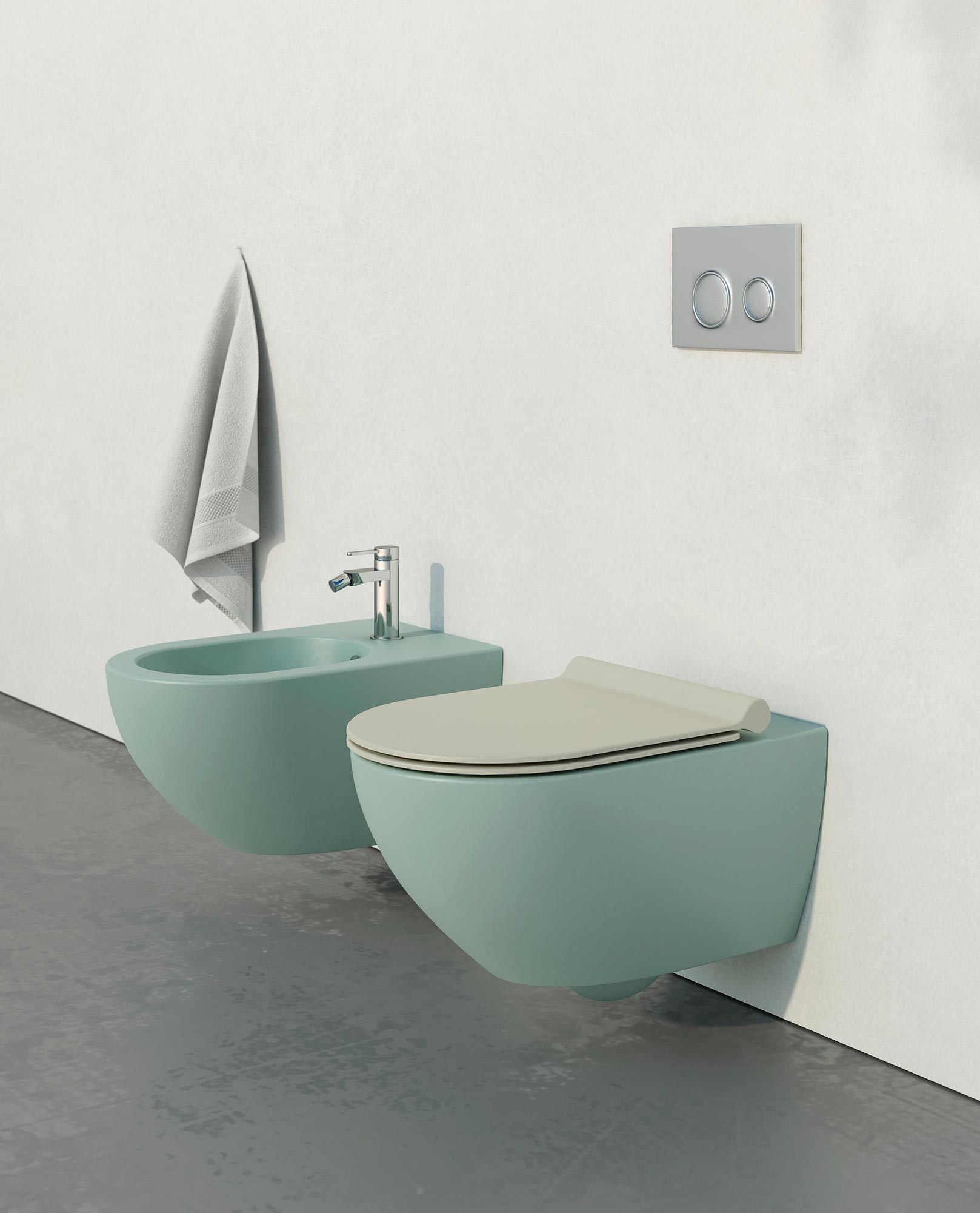 Sfera 55 Up fix satin acqua [0511750028]