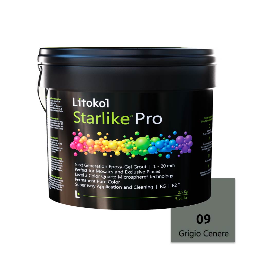 Эпоксидная-гель Starlike Pro-09 Grigio Cenere