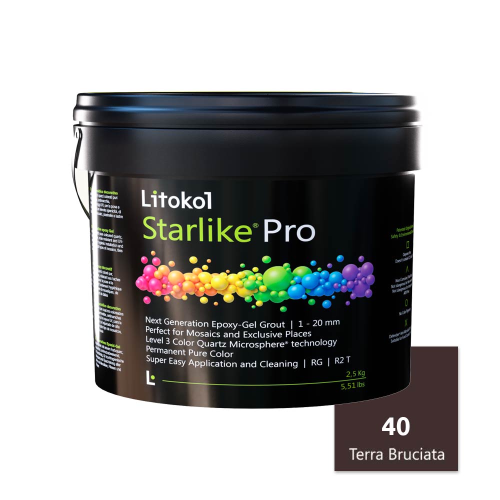 Эпоксидная-гель Starlike Pro-40 Terra Bruciata