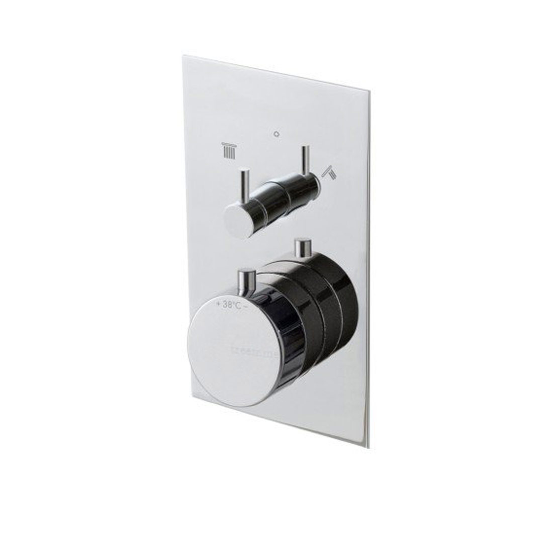 2 ways concealed thermostatic diverter [RWIT7C46CC01]