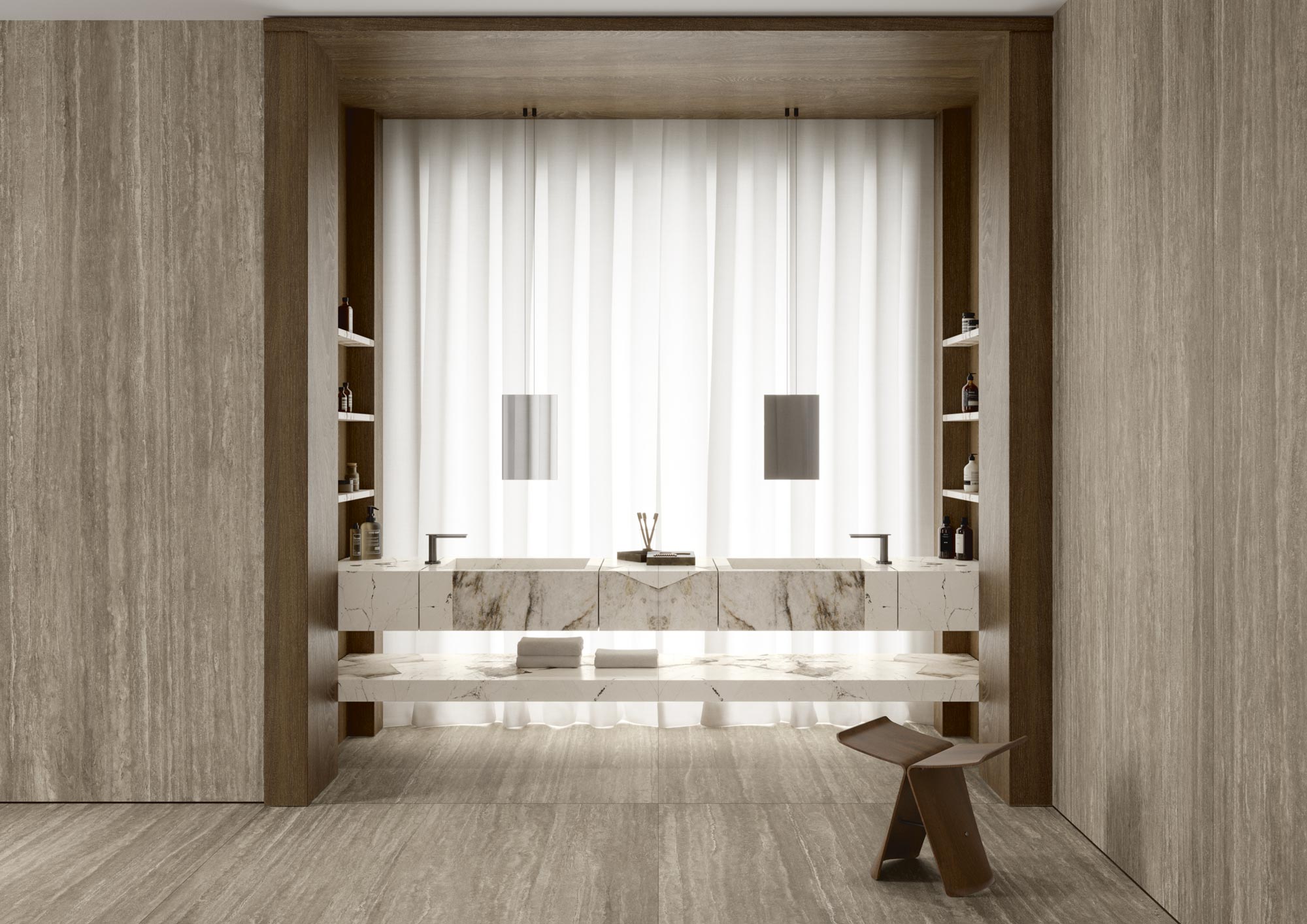 <br> Travertine