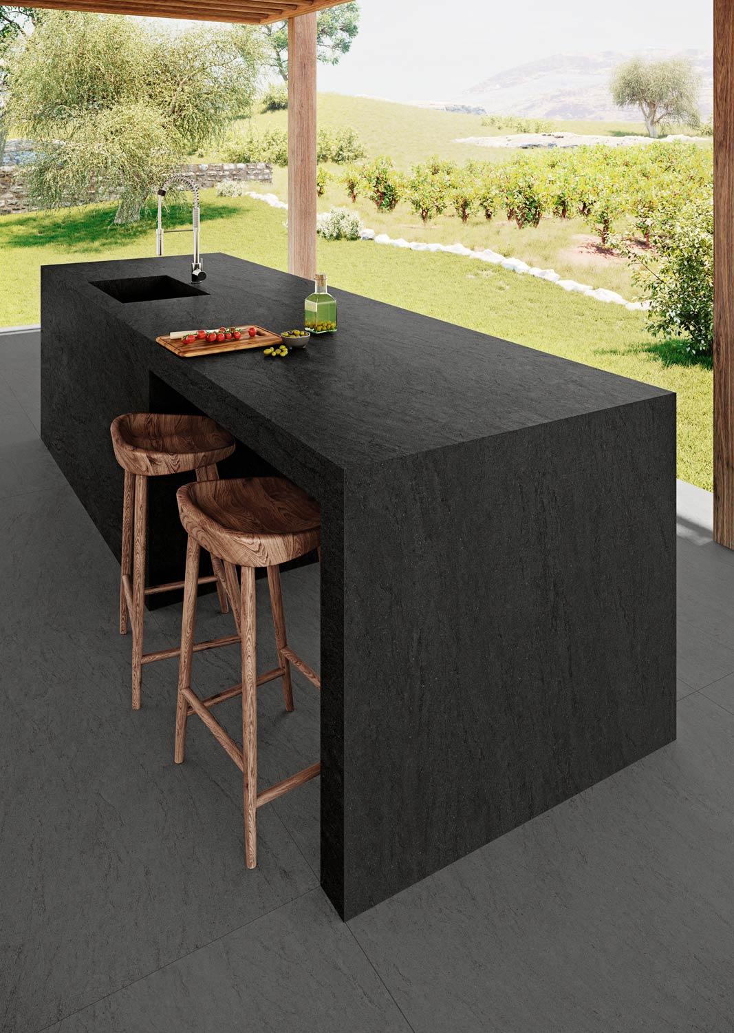 Basaltina Negro 3.5 mm