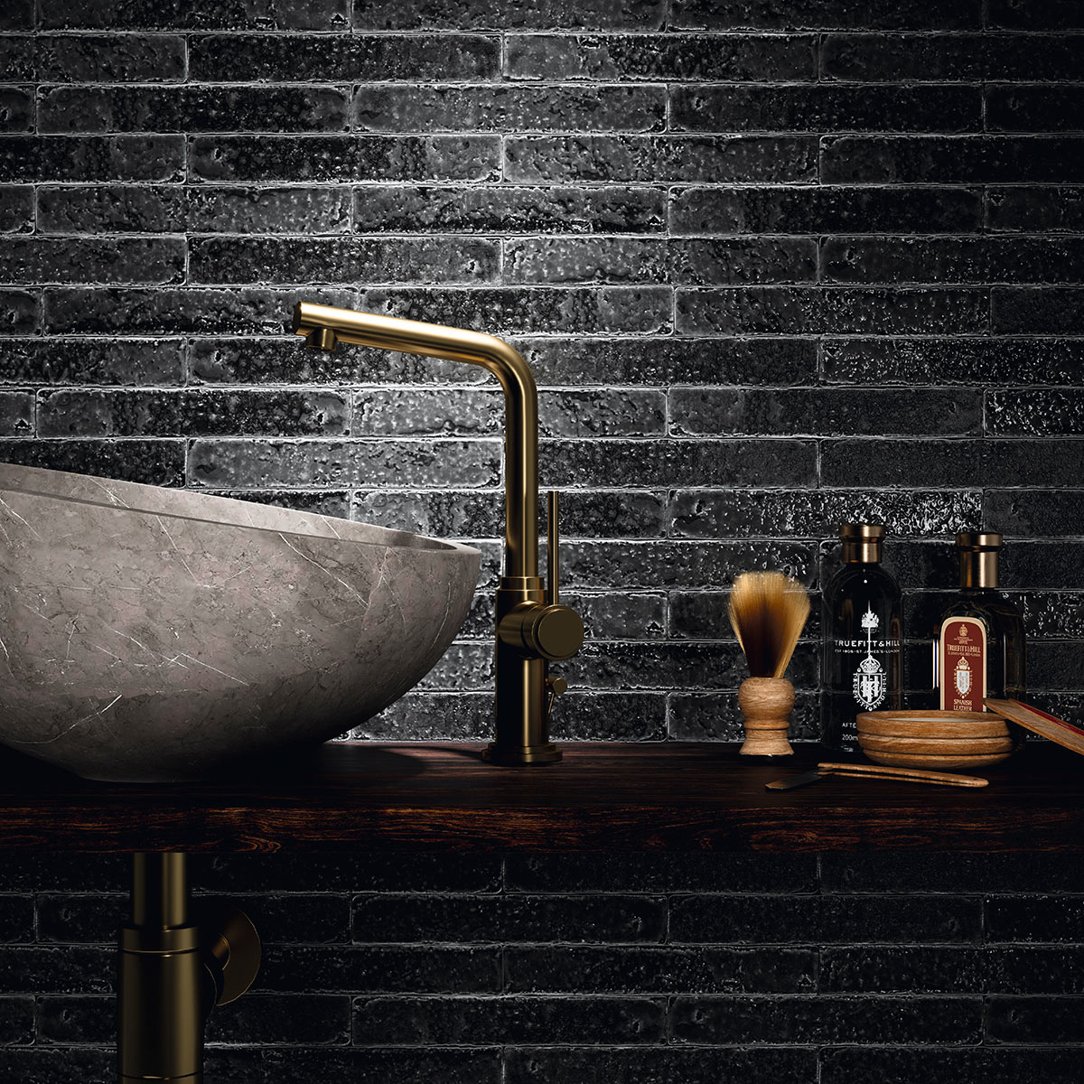 Brutalist Gloss Coal
