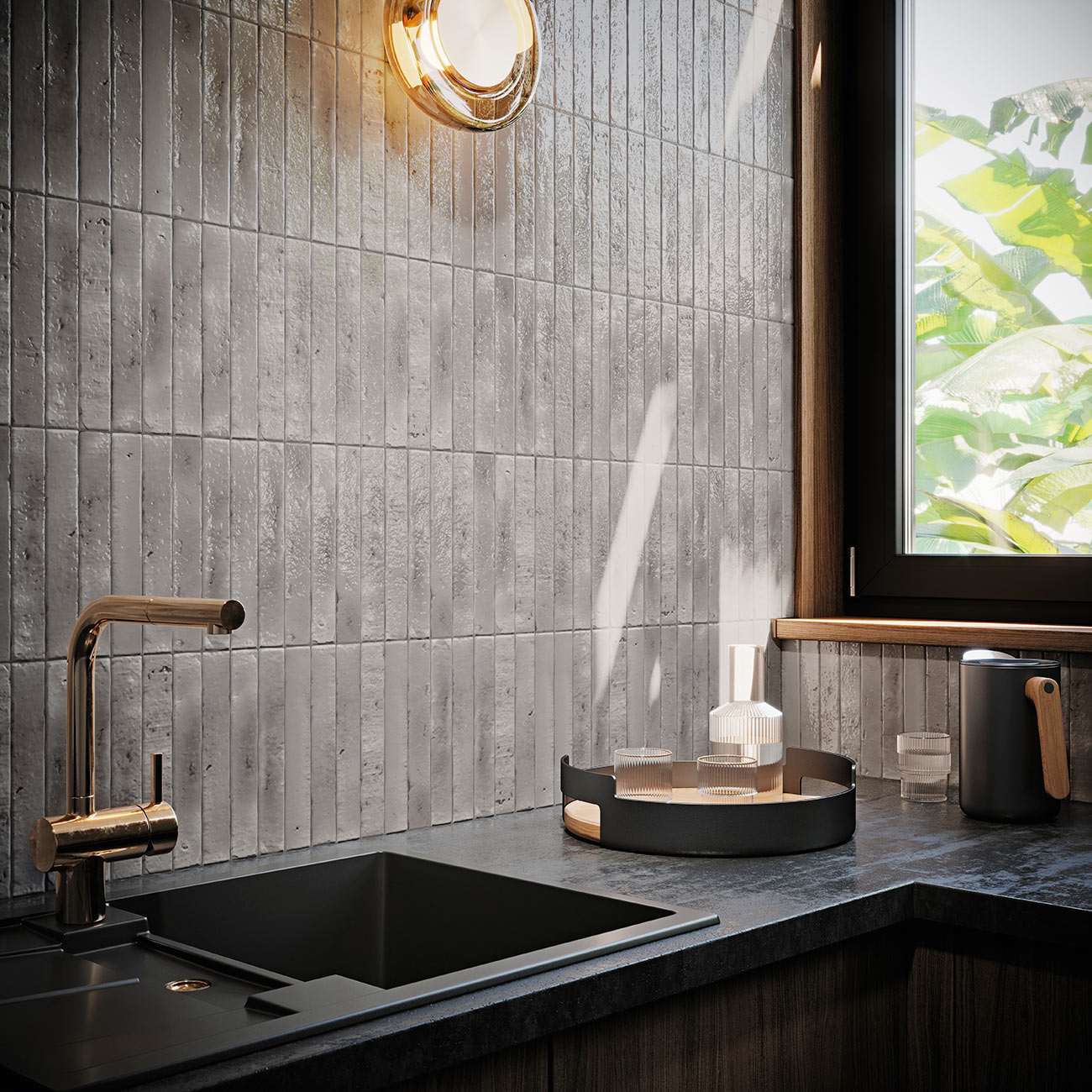 Brutalist Gloss Dark Grey