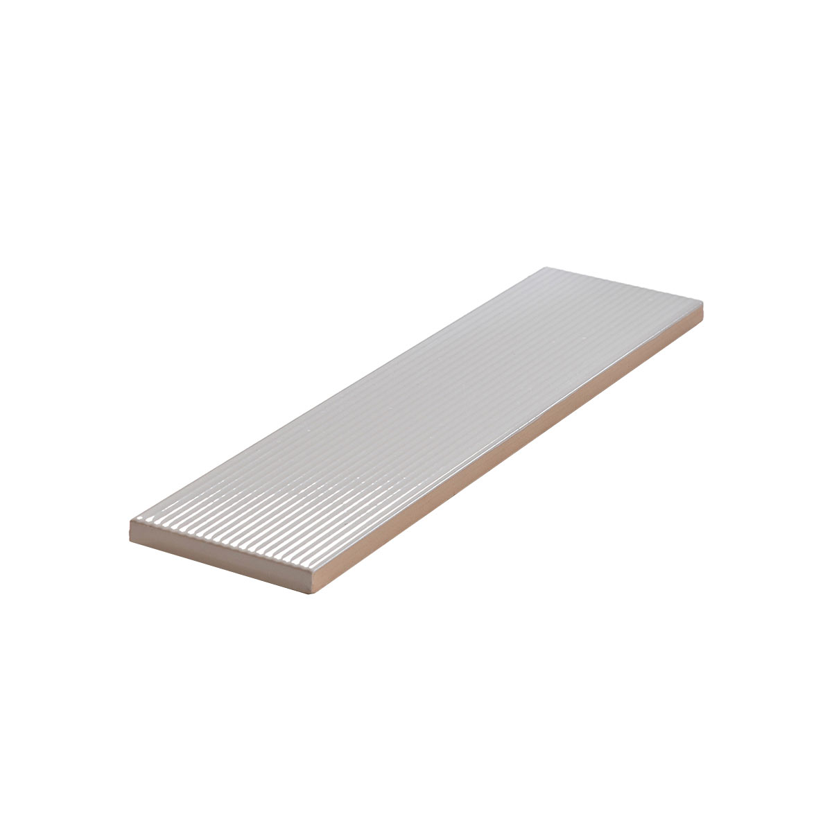 Stripes Brillo Capital White