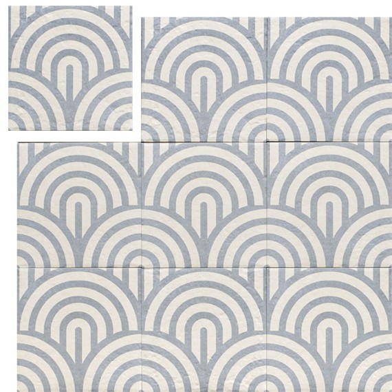 Decor Blue Three