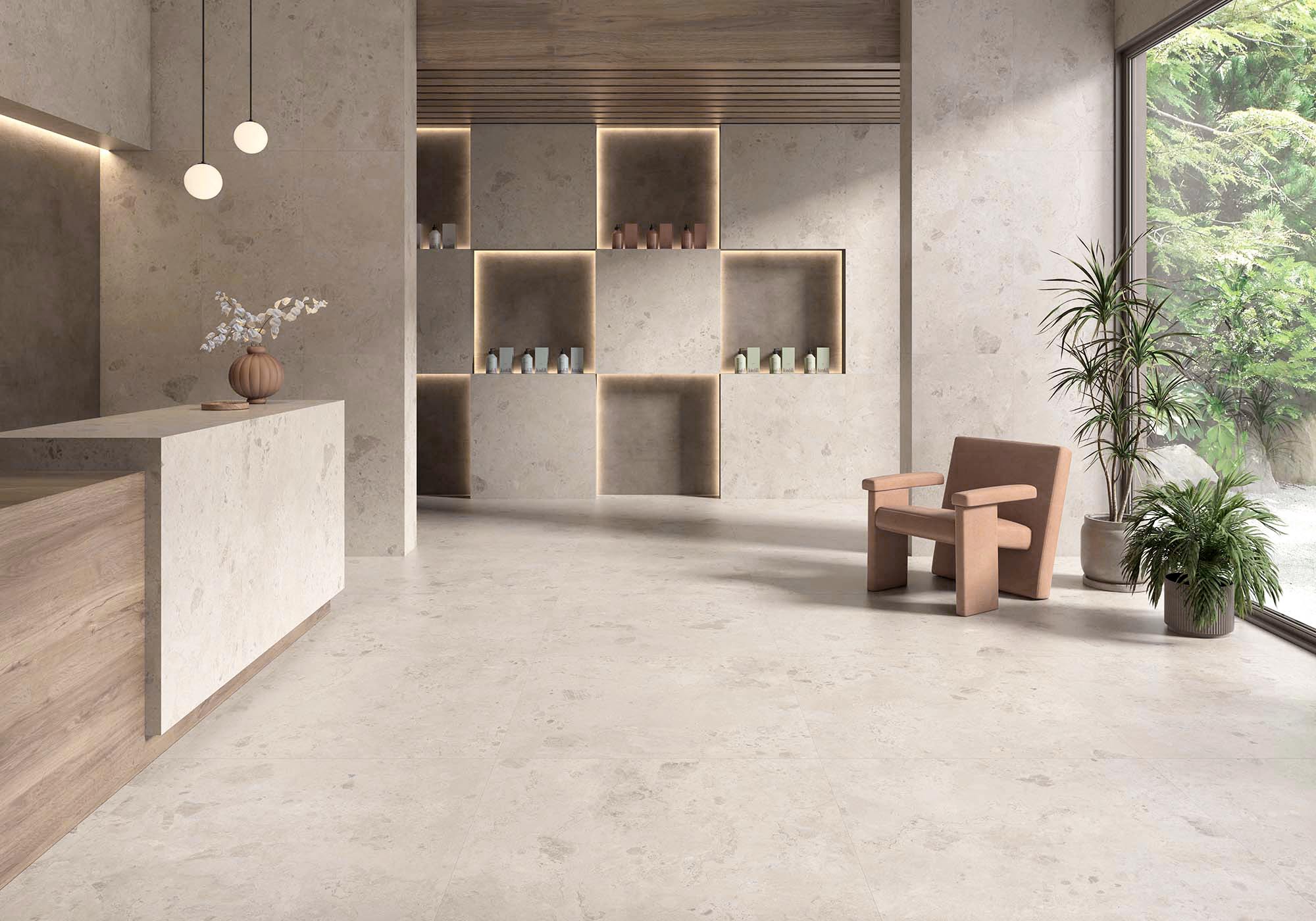 Stratos Breccia White RLV