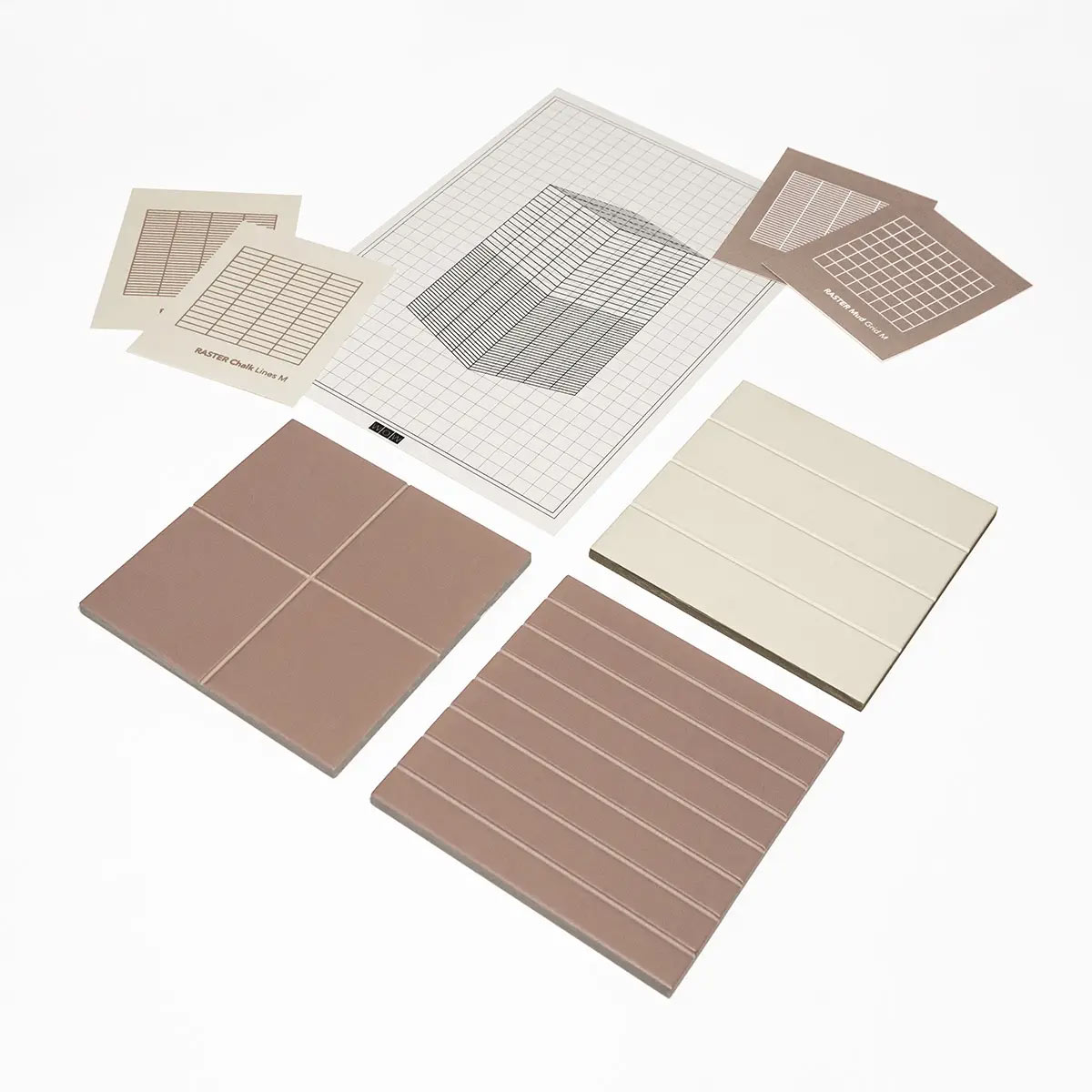 Raster Lines M Chalk