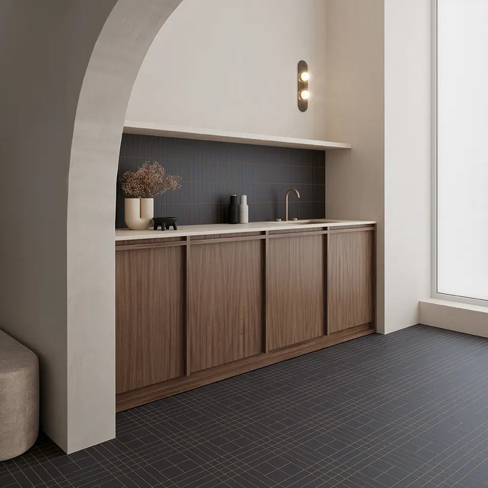 Raster Lines M Basalt