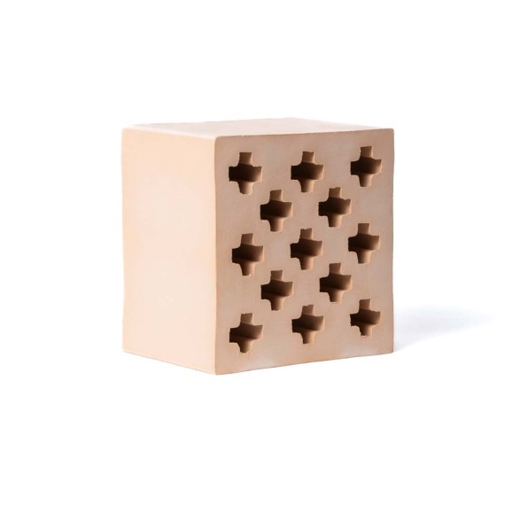 Nuet Circulos Abiertas Beige 15x15