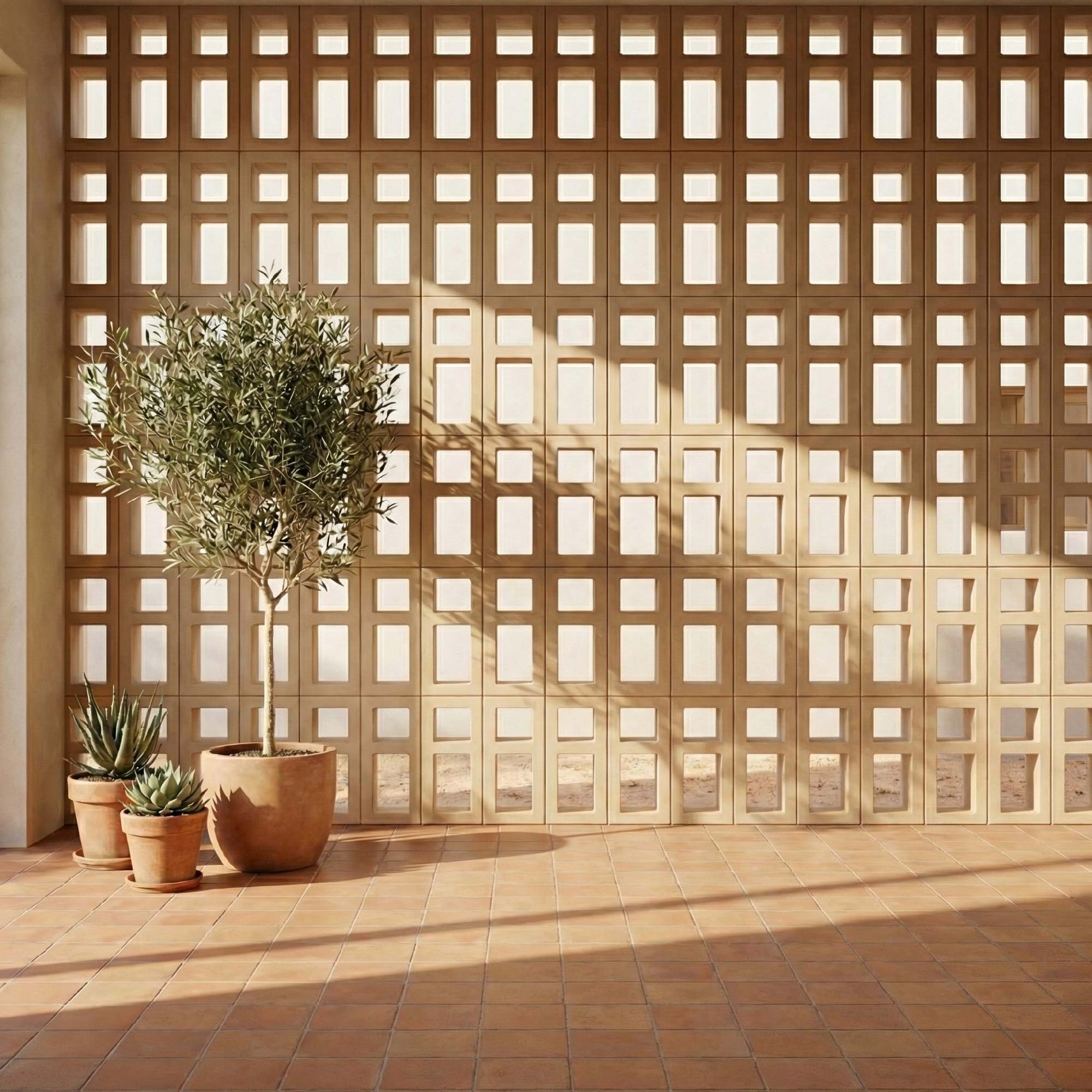 Nuet Medio Tercio Beige 12x24