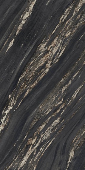 Tropical Black Levigato Silk