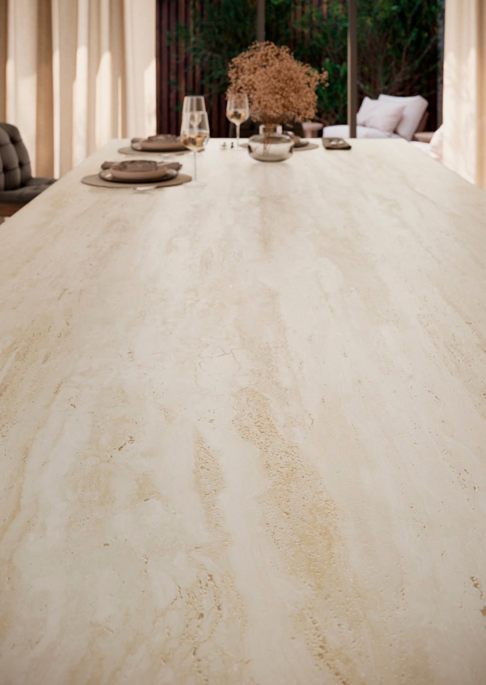 Travertino Ivory 12mm