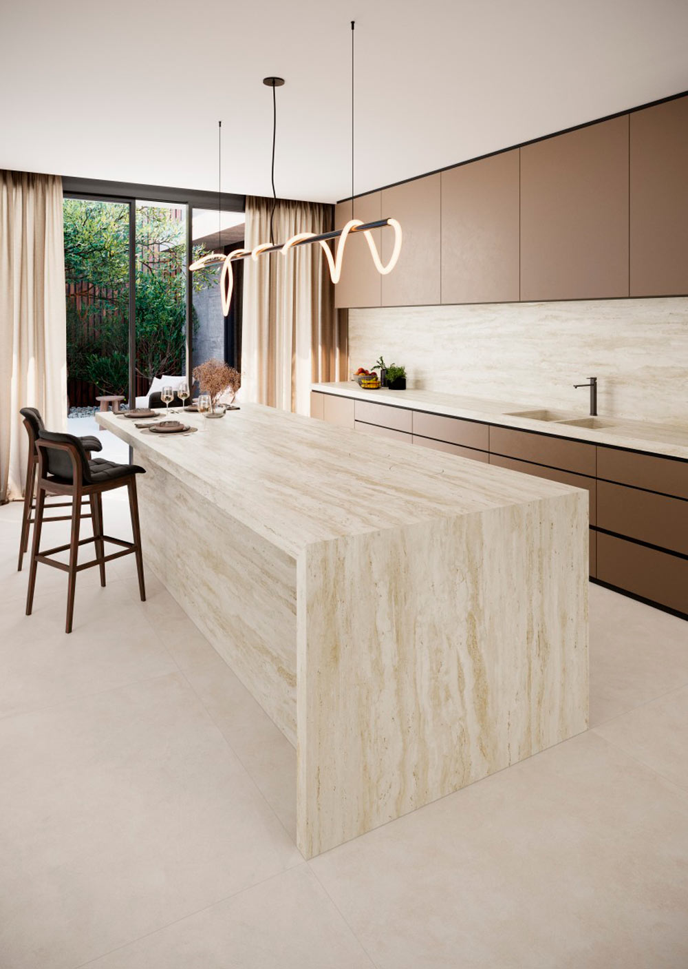 Travertino Ivory 12mm