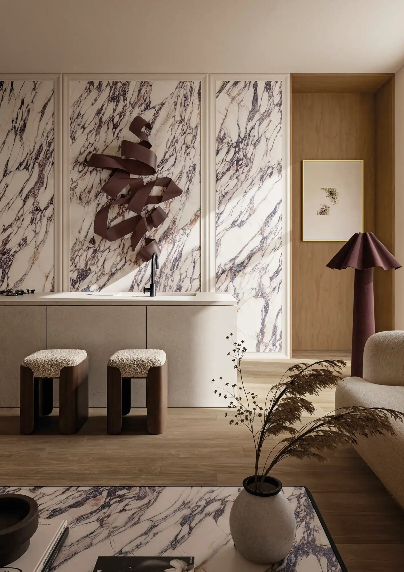 Fior di Viola cashmere